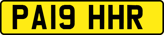 PA19HHR