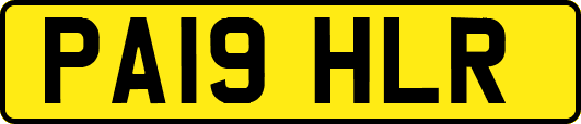 PA19HLR