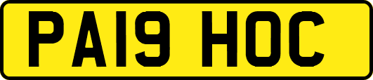 PA19HOC