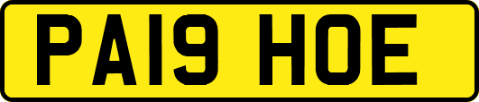 PA19HOE