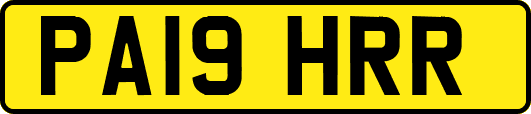 PA19HRR
