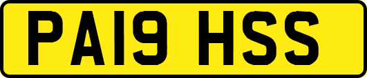 PA19HSS