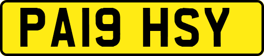 PA19HSY