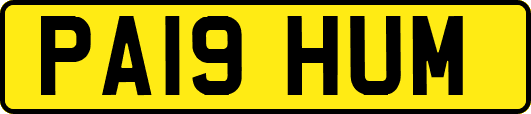 PA19HUM
