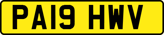 PA19HWV