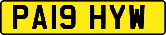 PA19HYW