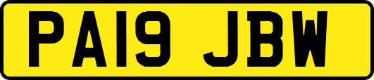 PA19JBW