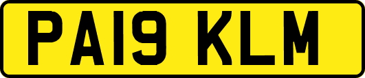 PA19KLM