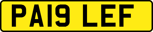 PA19LEF
