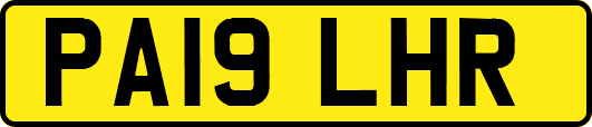 PA19LHR