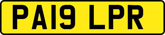 PA19LPR