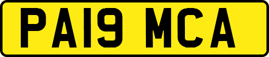 PA19MCA