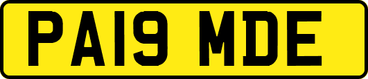 PA19MDE