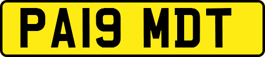 PA19MDT
