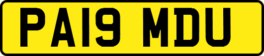 PA19MDU