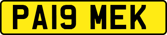 PA19MEK