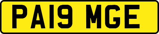PA19MGE