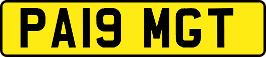 PA19MGT