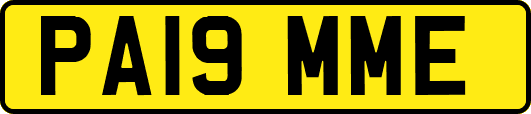 PA19MME