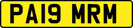 PA19MRM