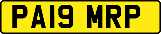PA19MRP