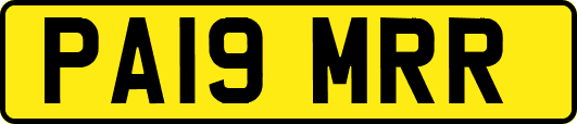 PA19MRR