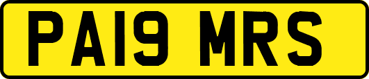 PA19MRS