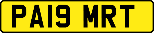 PA19MRT