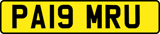 PA19MRU