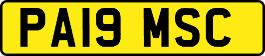 PA19MSC