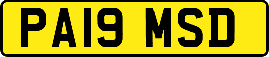 PA19MSD