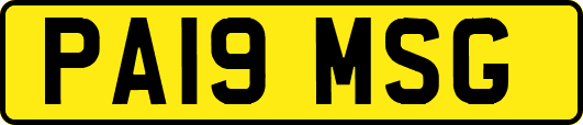 PA19MSG