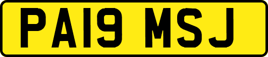 PA19MSJ