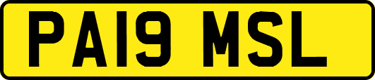 PA19MSL