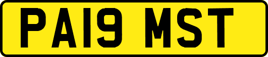 PA19MST