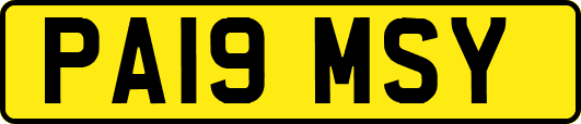 PA19MSY