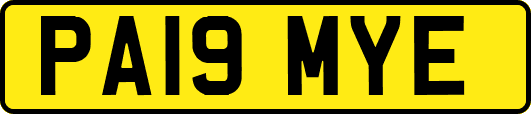 PA19MYE