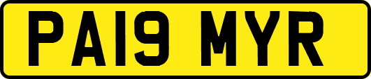 PA19MYR