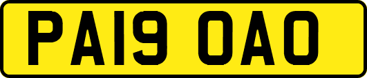PA19OAO