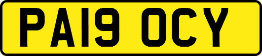 PA19OCY
