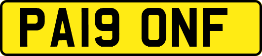 PA19ONF