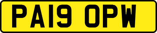 PA19OPW