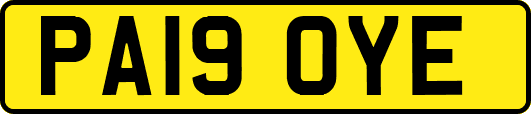 PA19OYE