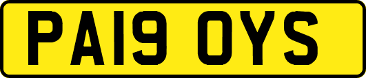 PA19OYS