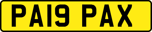 PA19PAX