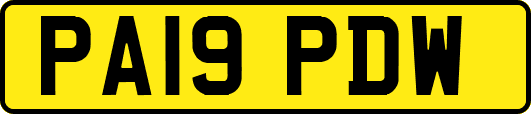 PA19PDW