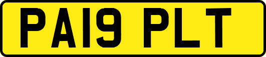 PA19PLT