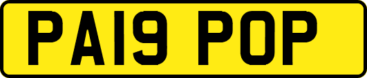 PA19POP