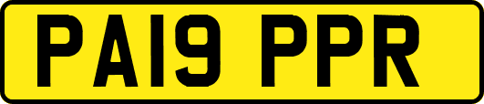PA19PPR