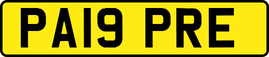 PA19PRE